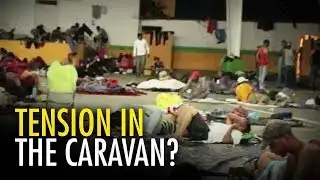 Caravan UPDATE: Tensions rise as reality sets in for migrants | David Menzies
