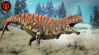 Carcharodontosaurus Exclusive First Look! | Path of Titans Mod