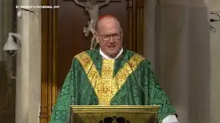 Cardinal Dolan celebrates final Mass