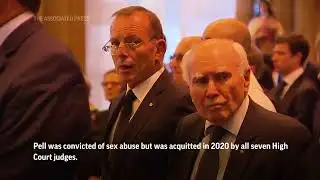 Cardinal Pell funeral mass sees mourners, protests