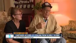 Caregiver charged with stealing nearly $5,000 from WWII Veteran