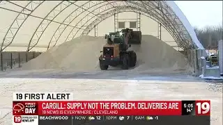 Cargill salt mine works around the clock to meet winter delivery demand