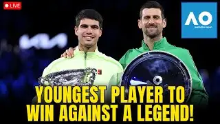 Carlos Alcaraz MAKES HISTORY AFTER Winning HIS FIRST EVER Australian Open After Defeating Novak!