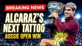 Carlos Alcaraz Shocking Tattoo Plan After Australian Open Win 🔴 LIVE BREAKING NEWS