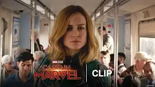Carol Danvers VS Skrull Train Fight | Captain Marvel | Official Clip