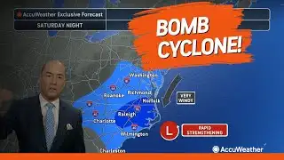 Carolina Blizzard: Bomb Cyclone Brings Dangerous Conditions
