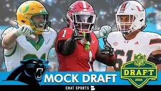 Carolina Panthers Select 3 DEMONS In 2026 NFL Mock Draft