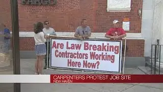 Carpenter protest