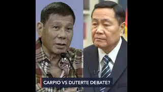 Carpio accepts Duterte challenge to debate, dares him to resign