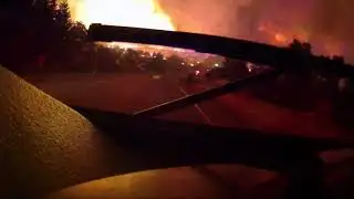 Carr Fire Tornado Swirls Near Stanford Hills