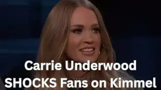 Carrie Underwood SHOCKS Fans on Kimmel