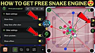 CARROM POOL SNAKE AUTO QUEUE HACK FREE 2026 | CARROM POOL EV LOADER SNAKE AUTO PLAY NEW UPDATE FREE