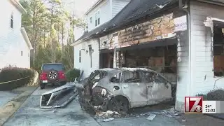 Cary family displaced after potential Tesla fire