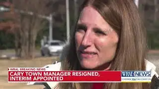 Cary town managed resigned, interim appointed