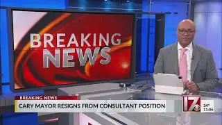 Cary town mayor gives up consultant position with firm