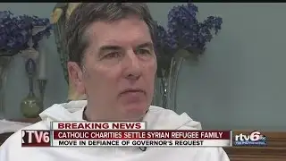 Catholic Charities settle refugee family
