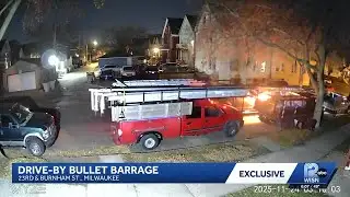 Caught on camera: Drive by shooting on Milwaukee