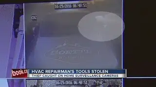 CAUGHT ON CAMERA: HVAC technician