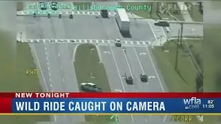 Caught on Camera: Suspect allegedly takes deputies on wild ride