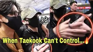 🔥Caught on Camera: When Taekook Can’t Control Themselves 👀🥵