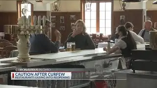 Caution after curfew