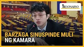 Cavite Rep. Kiko Barzaga, muling sinuspinde ng House Ethics Committee | Agenda