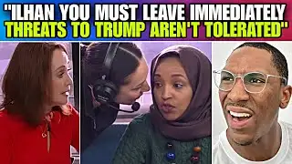 CBS Host ABRUPTLY ENDS Ilhan Omar Interview After Threats Towards Trump