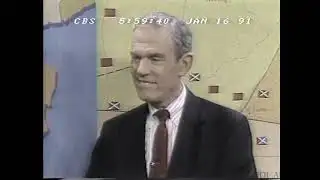 CBS News - Desert Storm - 1991-01-16 - 6:57 p.m. (E)