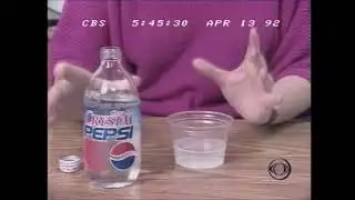 CBS News on Crystal Pepsi launch (April 1992)