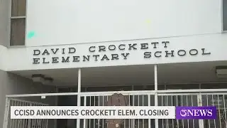 CCISD announces Crockett Elementary closing