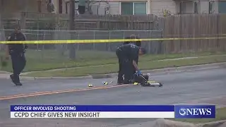 CCPD chief gives update on officer-involved shooting that injured three officers