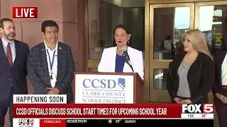 CCSD adjusts school start times for upcoming school year
