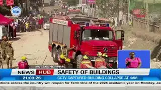 CCTV shows final moments before South C building collapsed