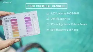 CDC issues safety warning about pool chemicals