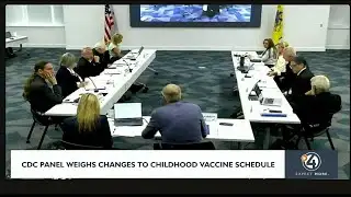 CDC panel weighs changes to childhood vaccine schedule