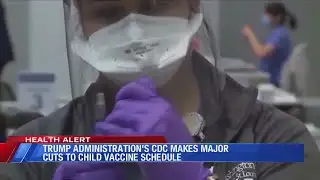 CDC reduces the number of vaccines recommended for children