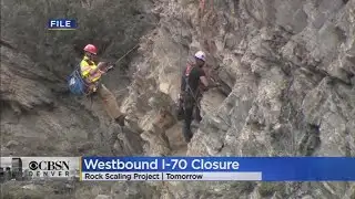 CDOT Alerts Drivers To Planned Rock Scaling Along Interstate 70