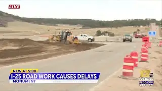 CDOT alerts drivers to upcoming changes on I-25 near Monument