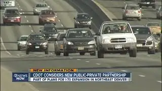 CDOT considers new public-private partnership