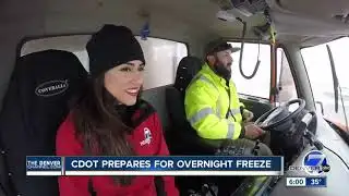 CDOT prepares for overnight freeze