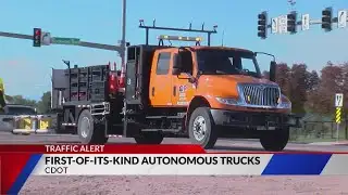 CDOT self-driving work truck helps keep crews safe
