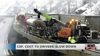 CDOT urges drivers to slow down