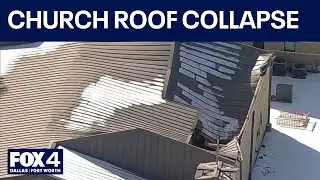 Cedar Hill church roof collapses during Texas winter storm