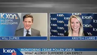 Cedar pollen levels set to spike Friday in Central Texas