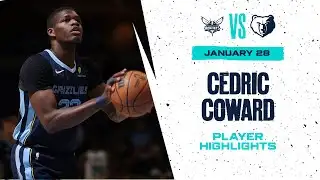 Cedric Coward Highlights vs. Charlotte Hornets