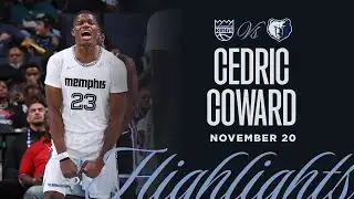Cedric Coward Highlights vs. Sacramento Kings