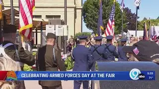 Celebrating Armed Forces Day at the Fair