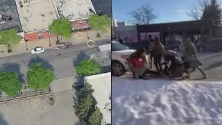 Cell phone video shows Minneapolis shootings