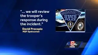 Cellphone video captures wrong-way driver in Nahant