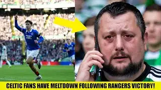 Celtic Fans Have CALL IN MELTDOWN Following Rangers Pumping Them 1-3!